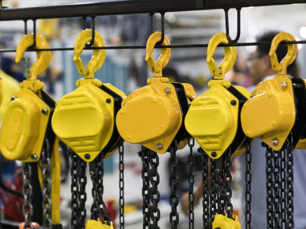 industrial chain hoist for reduce working load and lifting heavy object